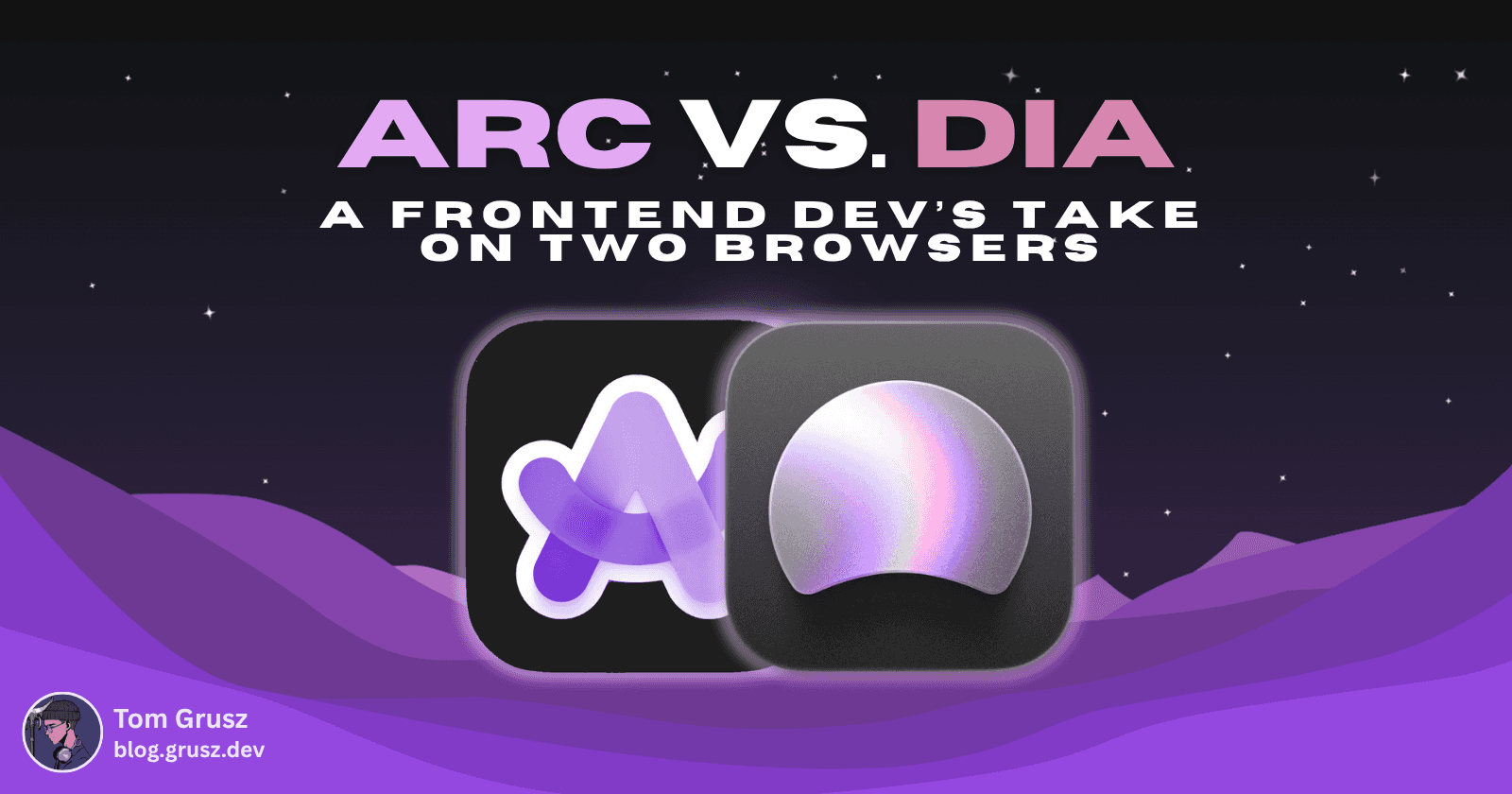 Arc vs. Dia: A frontend dev’s take on two browsers